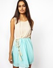 Club L | Club L Two Colour Dress with Rope Belt at ASOS