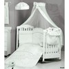 Постельный сет Roman Baby Polvere Di Stelle 5 предметов со стразами (Роман Бейби) арт.5501 цвет белый