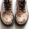 Heavy floral boots