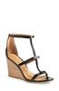 MARC BY MARC JACOBS Cube Bow Leather Wedge Sandal