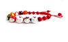 Браслет  Wrist Lucky Cat Maneki Neko Red