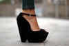 Black wedges