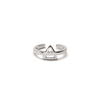 AIR / EARTH Midi Ring (Silver)