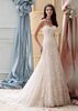 David Tutera Lace Chapel Train Wedding Dress