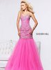 2015 Pink Tulle Short Homecoming Dress Online Sale Sherri Hill 2974