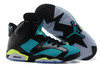 Nike Brand Air Jordan 6 VI Sports Trainers - "Turbo Green" with