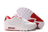 Mens Air Max 90 White Red 39484
