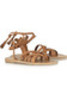 VALIA GABRIEL Pink Gin nubuck sandals