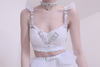 creepyyeha white bra frame