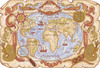 Вышивка Panna МО-0986 «Старинная карта»