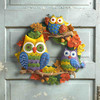 Owls Wreath