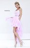 Open Back Sexy Prom Dress Pink Princess Sherri Hill 9712