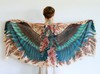 Палантин из хлопка с шёлком Exotic Wings