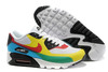 Womens Air Max 90 Running Shoes Hyperfuse Premium White Sport Re