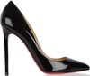 Louboutin Pigalle 10mm, black and nude