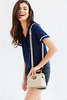 Cooperative Structured Mini Crossbody Bag - BEIGE