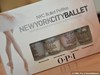 Набор лаков OPI NYC Ballet