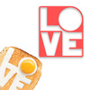 Форма для яичницы 'Fry love you'