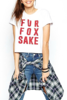 fox fur shirt