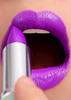 Violet lips