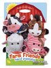 Кукольный театр Животные фермы Melissa & Doug Farm Hands Animal Puppets