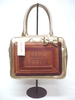 Choco print leather BAG