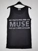 Muse tank t-shirt with logo