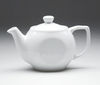 Чайник-заварник белый керамический