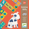 Игра Домино разноцветные животные Djeco Djeco