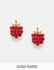 Bill Skinner Wild Berry Sparkle Stud Earrings