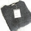 fitted gray jumper