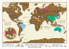 Скетч-карта мира