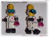 Lego Minifigures Безумный ученый