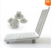 New Universal Portable Anti-slip Laptop Notebook Heat Reduction Cooling Stand Foot Suction Cup Pads Cooler