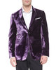 Пиджак Paul Smith Bayard Liquid Velvet Two-Button Jacket, Purple