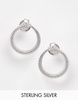 Pieces & Julie Sandlau Sterling Silver Jay Snake Stud Earrings