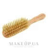 Acca Kappa Rectangular Flat Brush with Natural Bristles