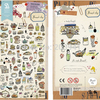 Brunch day series paper sticker