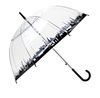Зонт, прозрачный и красивый