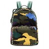 Valentino Rockstud printed leather backpack