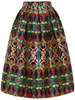 ornate midi skirt