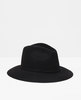 Фетровая шляпа из Zara/ Черного цвета