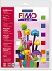 Основной комплект полимерной глины FIMO Soft 9х25г, лак, инструмент, формочки