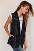 Full Speed Ahead Vegan Leather Moto Vest