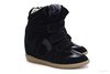 Сникерсы Isabel Marant Sneakers High-top Black Suede