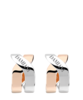 Baci WHITE AND PINK GOLD EARRINGS
