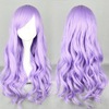 фиолетовый парик