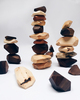 Wooden Balancing Rocks