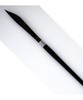 Silver black velvet dagger brush
