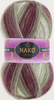 Nako Mohair Delicate Matic 9156 (цвет Сиренево-фисташковые полоски)